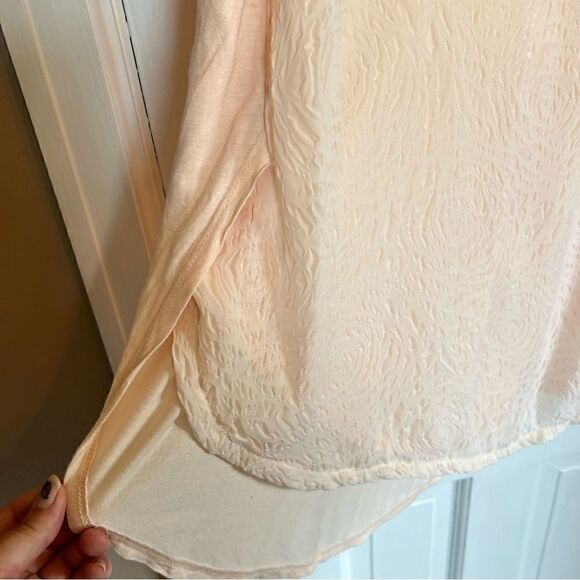 Apt.9 Blush pink top Large - Picture 4 of 7